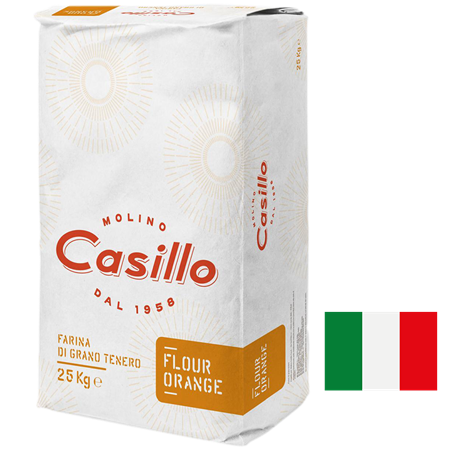 Mjöl Pizza Napoli Tip 00 Casillo 25kg